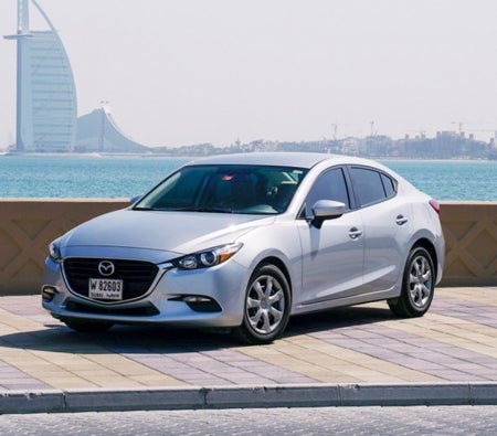 Rent Mazda 3 Sedan 2017 in Dubai